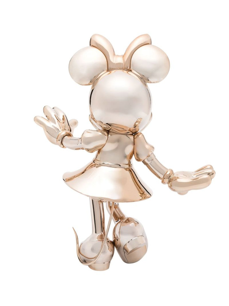 Rose Gold-tone 31cm Minnie Welcome Chrome Collectible