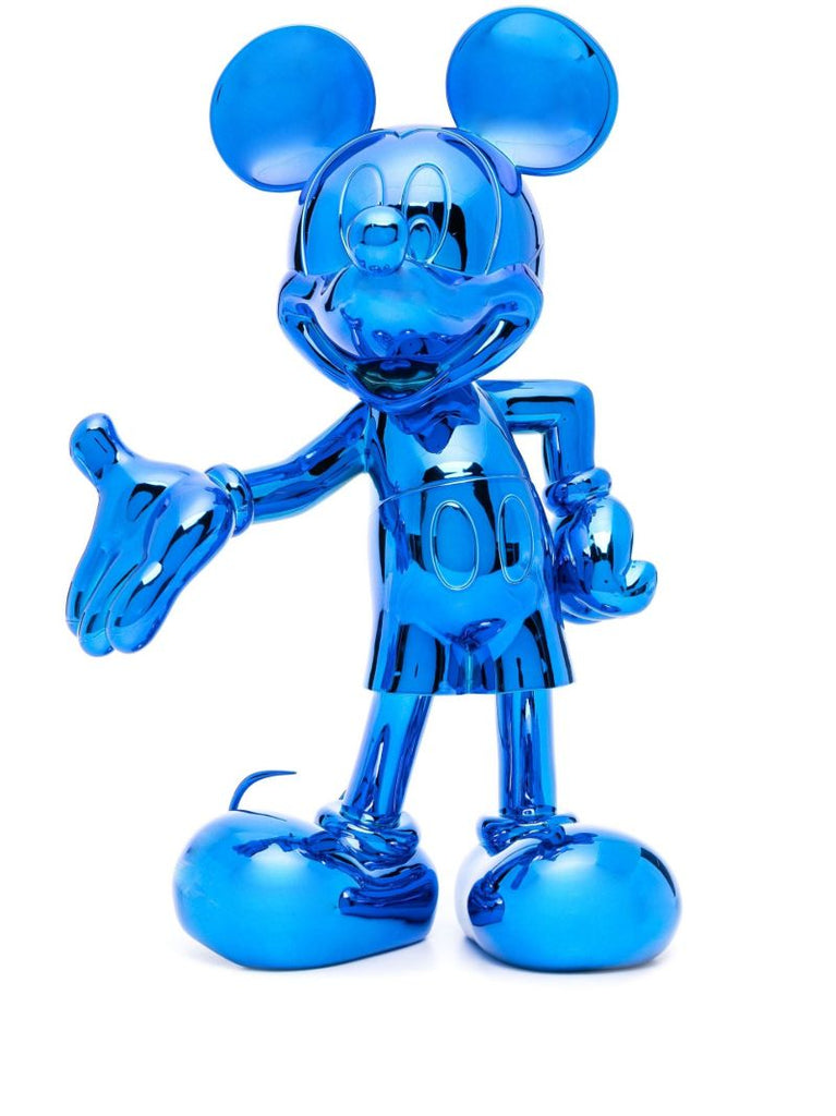 Blue 30cm Chrome Mickey Welcome Collectible