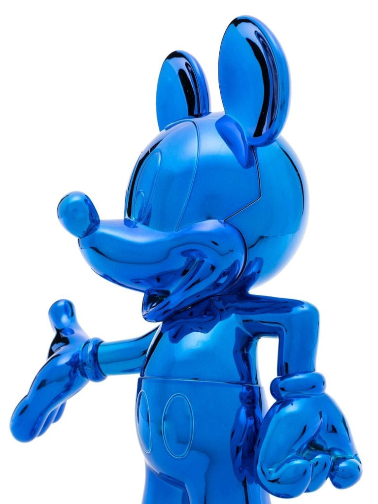Blue 30cm Chrome Mickey Welcome Collectible