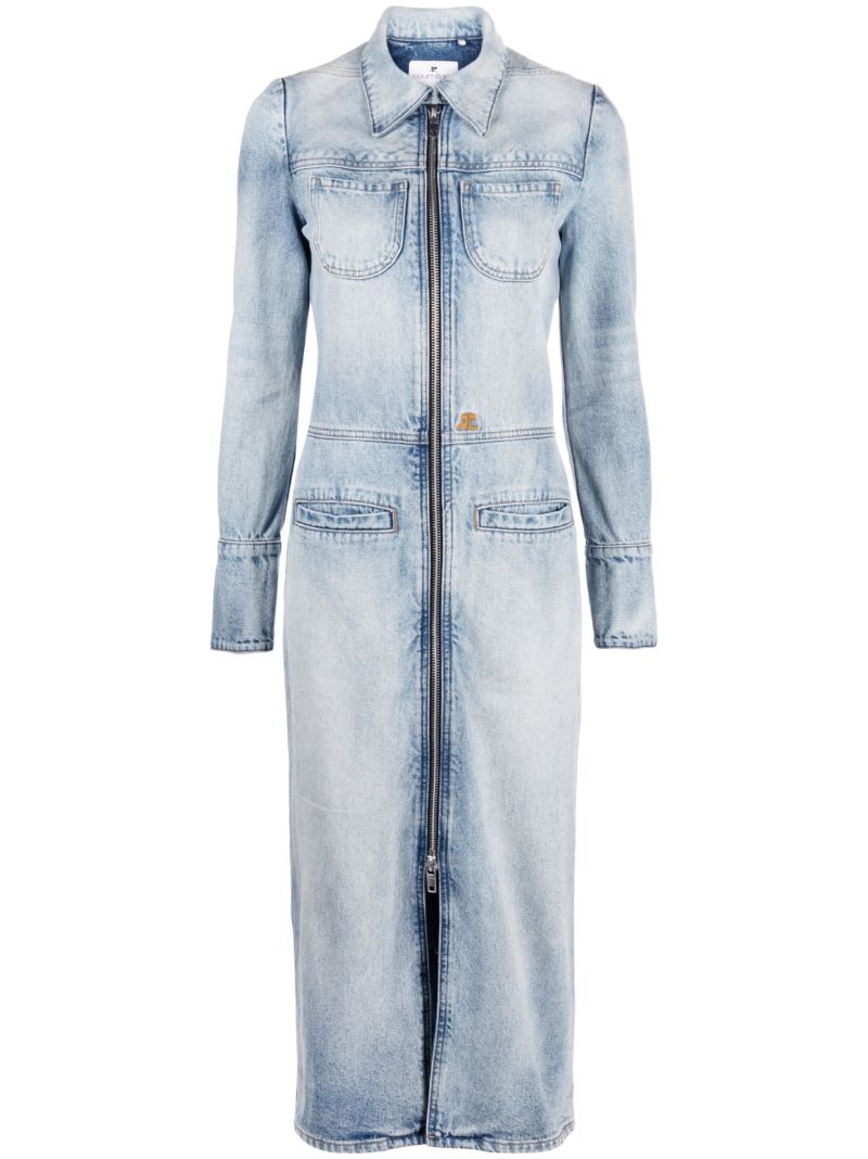 Blue Cotton Denim Jacket