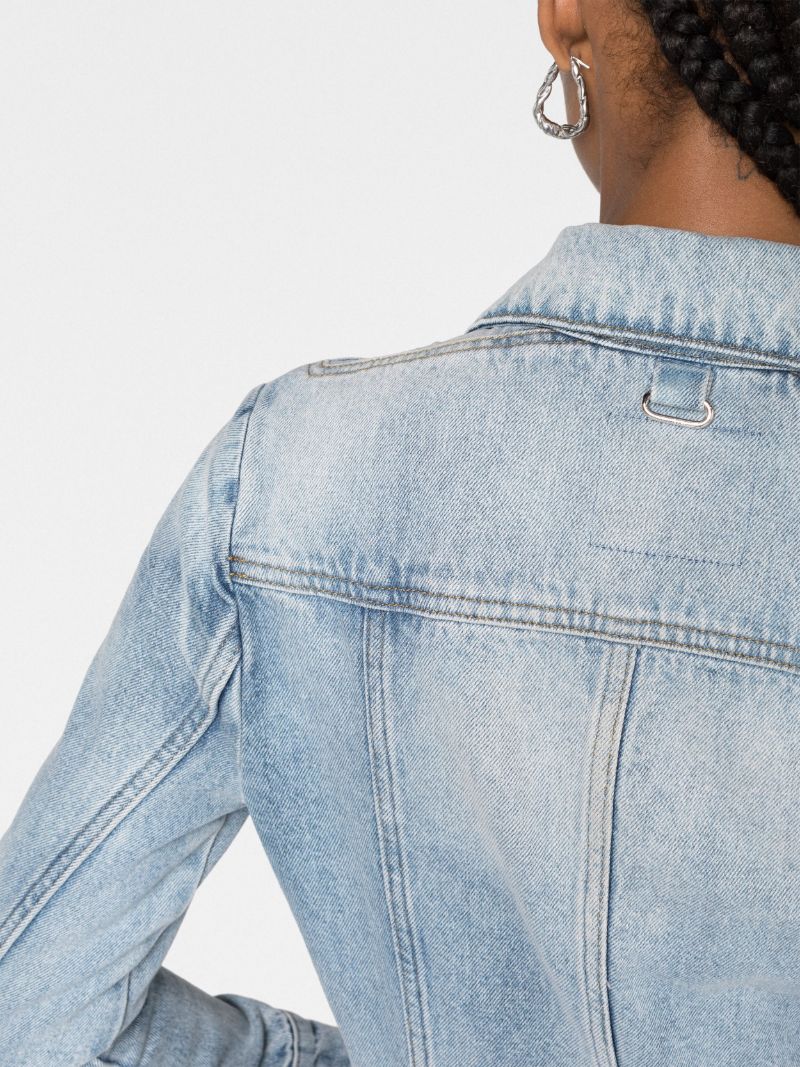 Blue Cotton Denim Jacket
