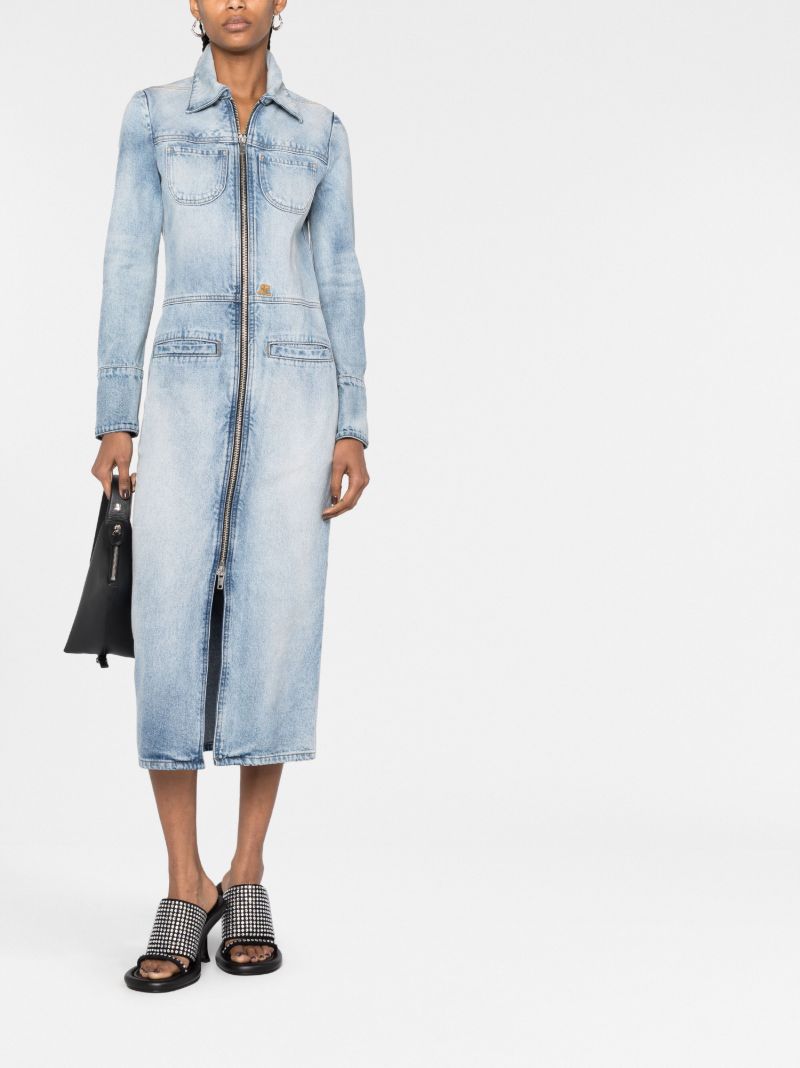 Blue Cotton Denim Jacket