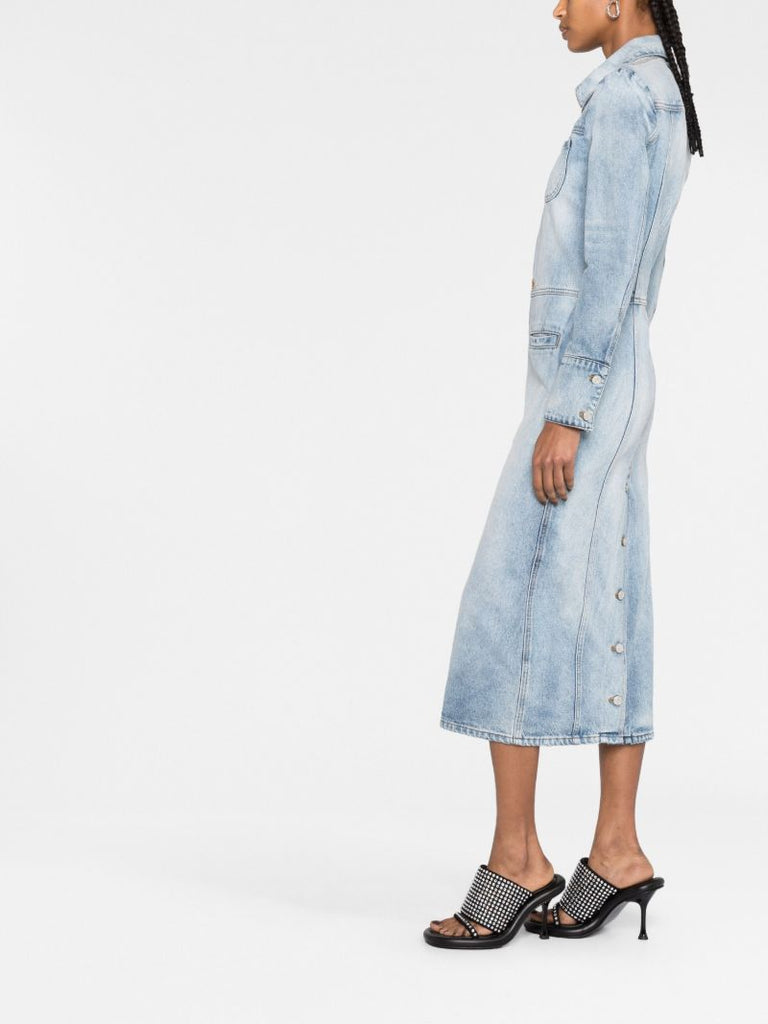 Blue Cotton Denim Jacket