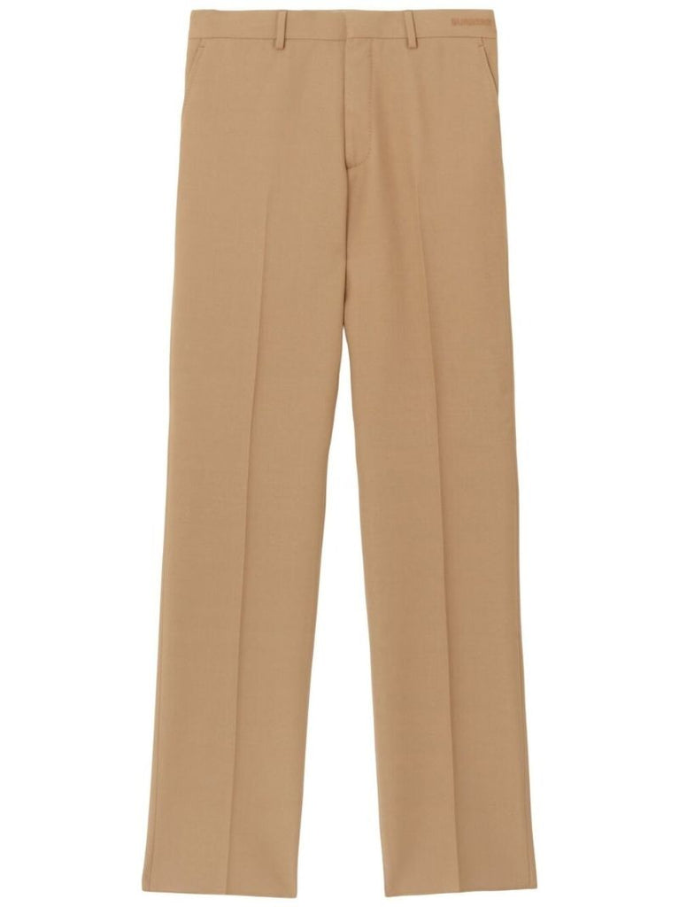 Brown Classic Fit Tailored Trousers