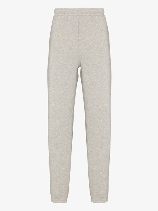 Grey Cotton Track Pants