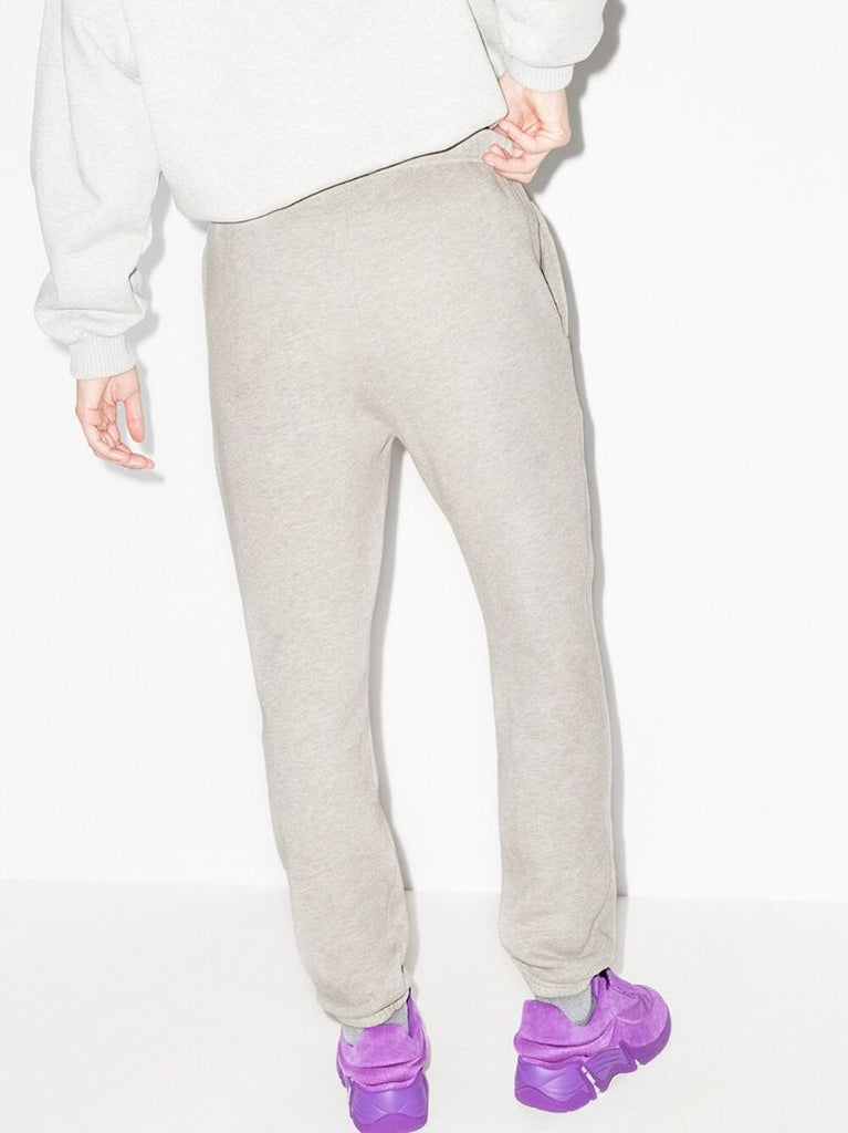 Grey Cotton Track Pants