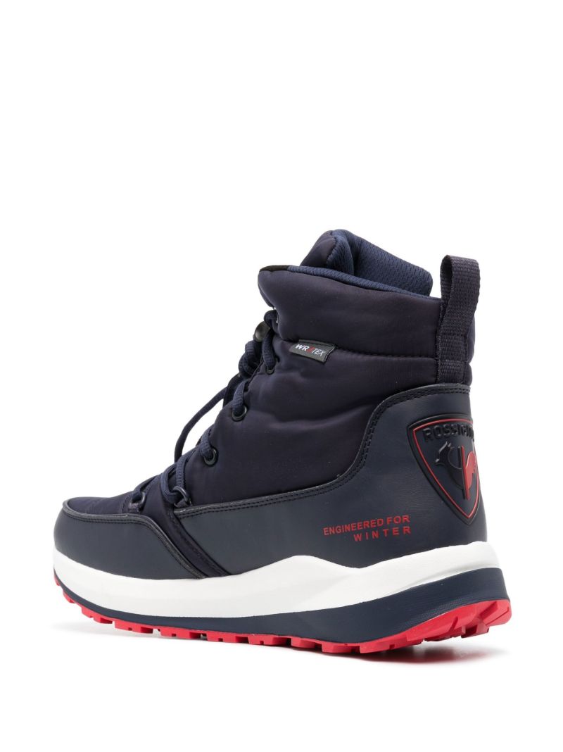 Blue Podium Padded Boots