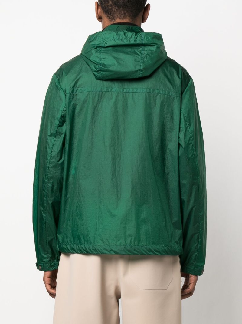 Green Samakar Hooded Jacket