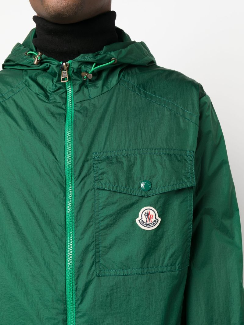 Green Samakar Hooded Jacket
