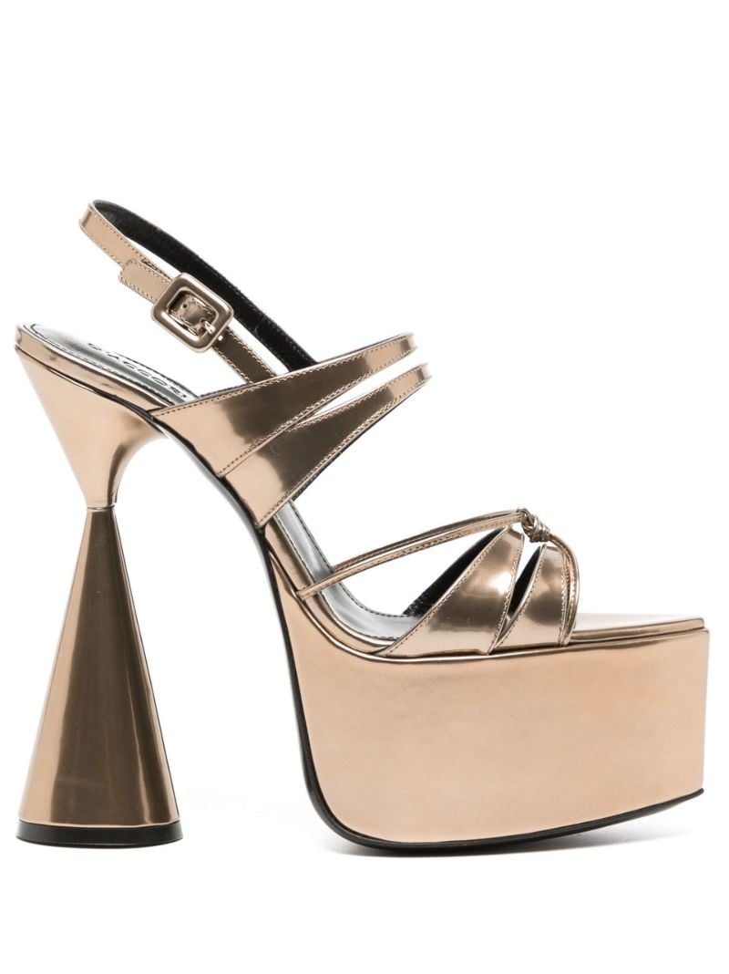 Bronze Belle 160 Platform Sandals