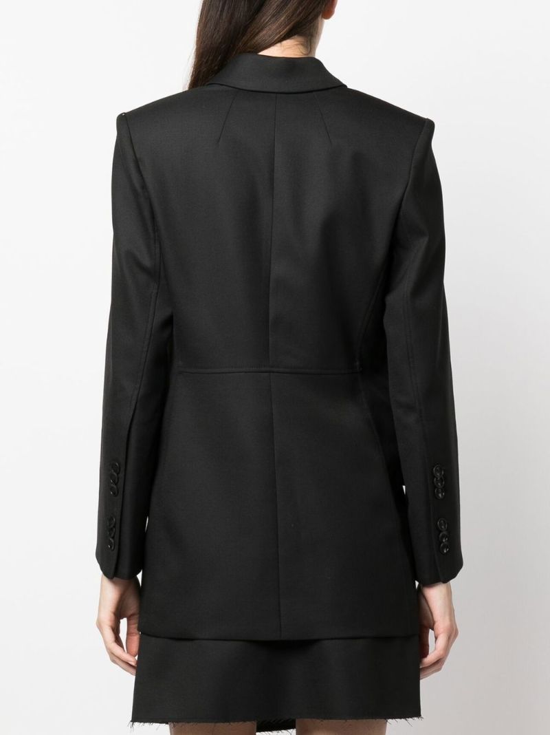 Black Porter Single-breasted Blazer