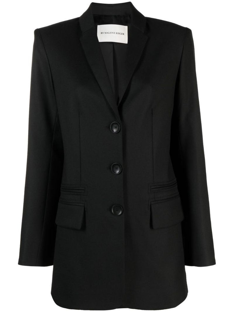 Black Porter Single-breasted Blazer