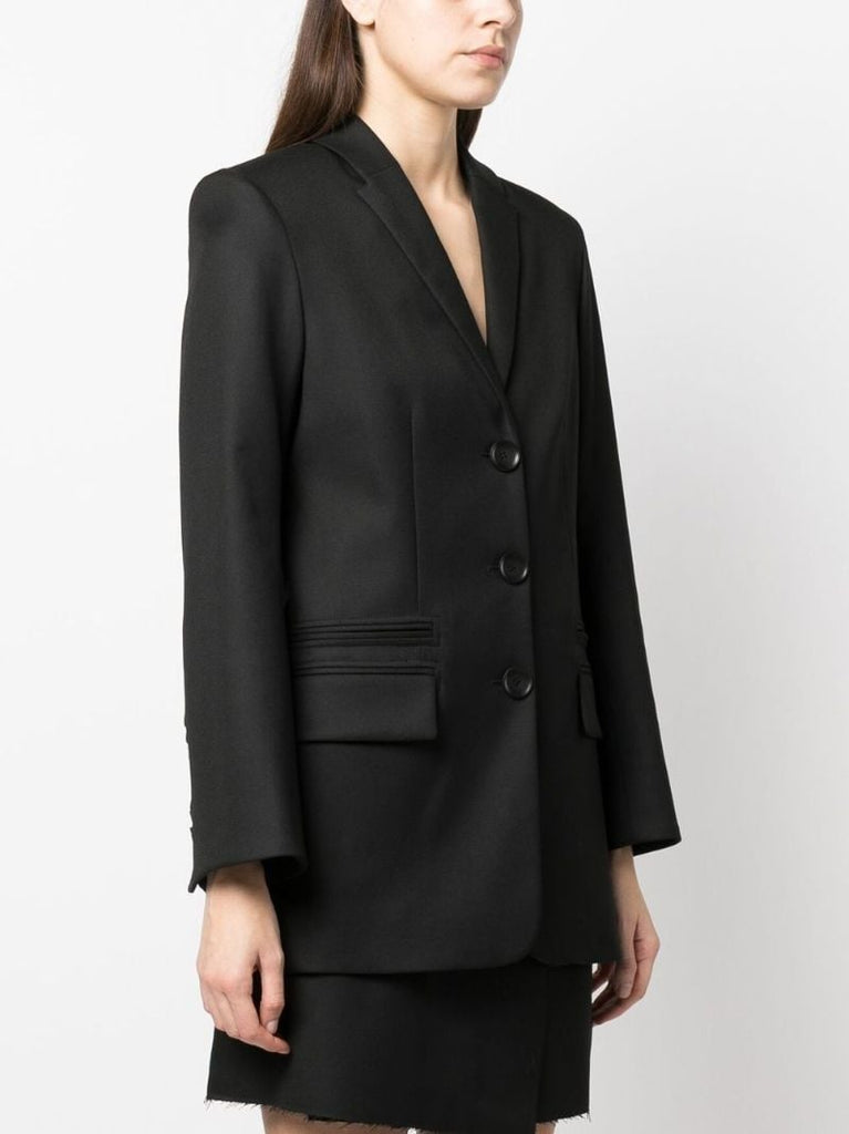 Black Porter Single-breasted Blazer