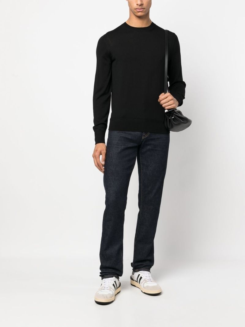 Black Wool Sweater