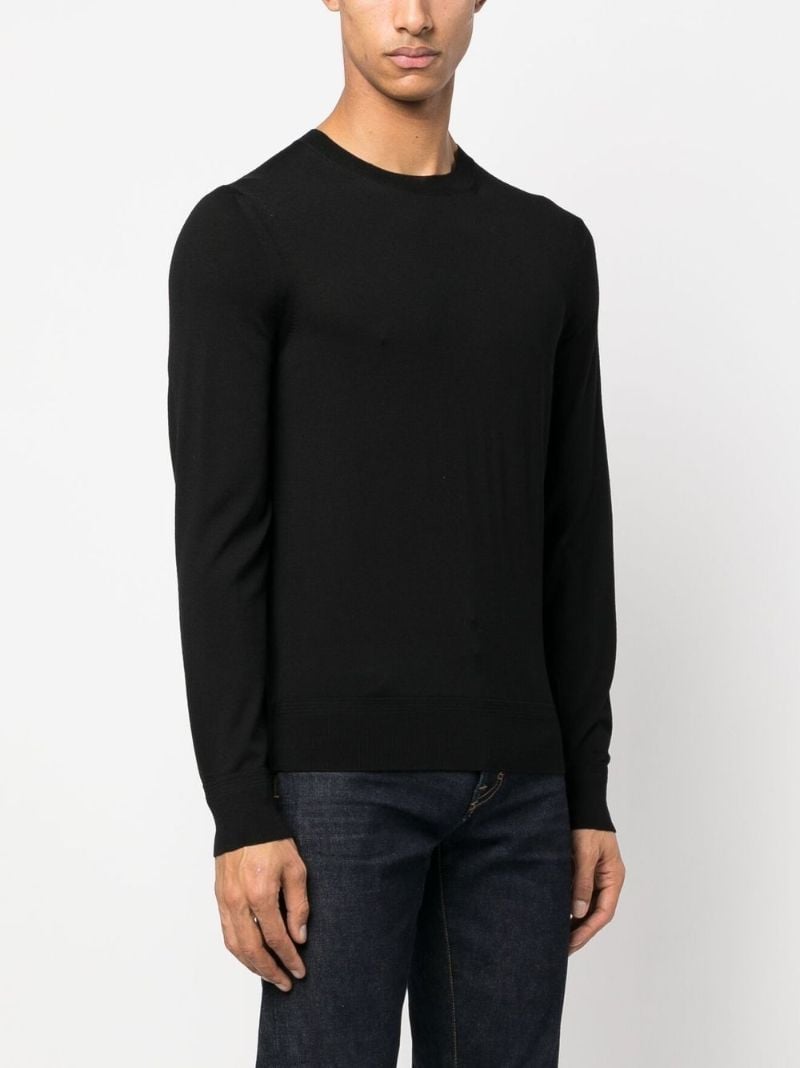 Black Wool Sweater
