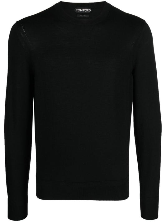 Black Wool Sweater