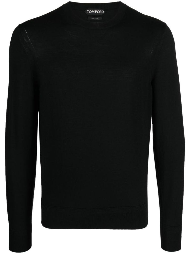 Black Wool Sweater