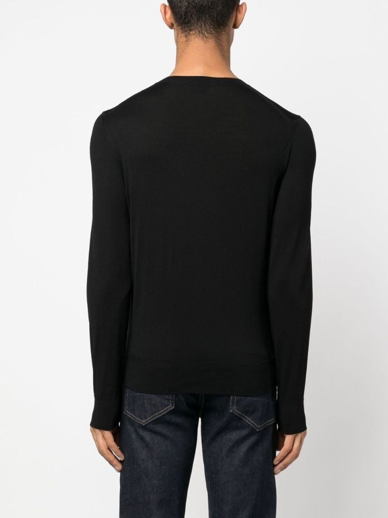 Black Wool Sweater