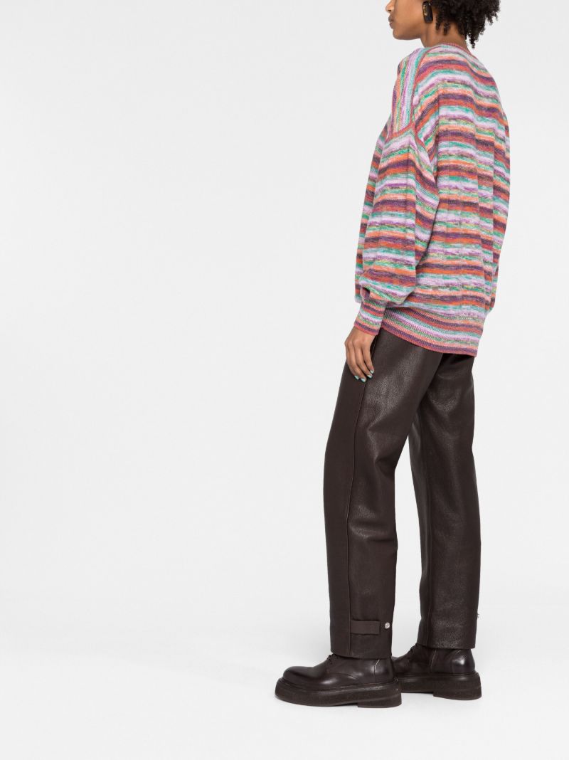Multicolour Striped Wool Jumper