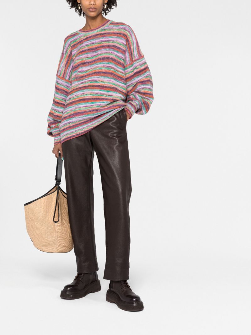 Multicolour Striped Wool Jumper