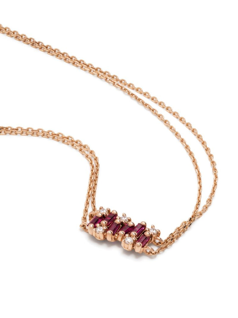 18kt Yellow Gold Shimmer Mini Ruby Bracelet