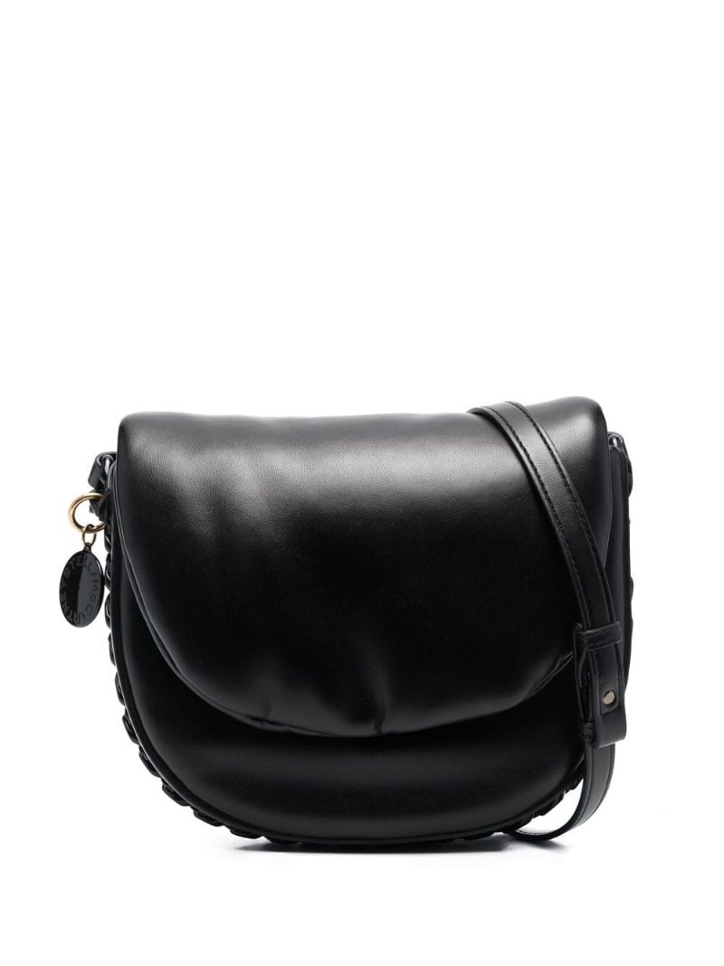 Black Frayme Chain Link Shoulder Bag