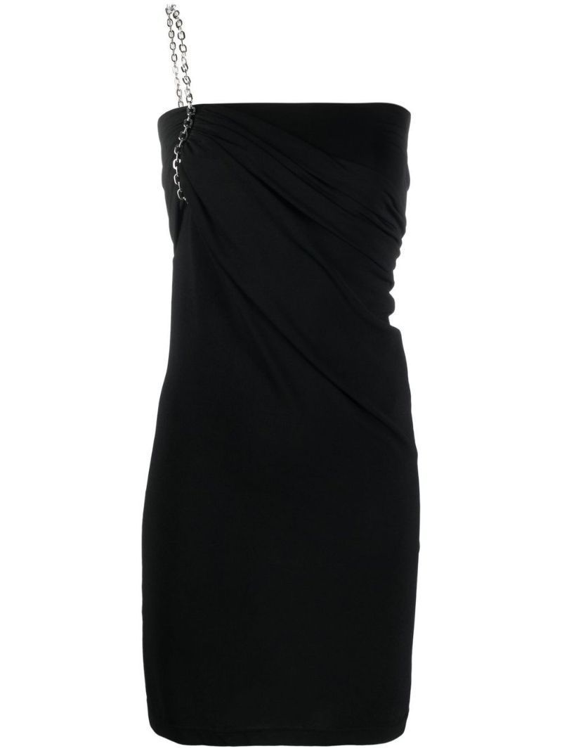 Black G Link Mini Dress
