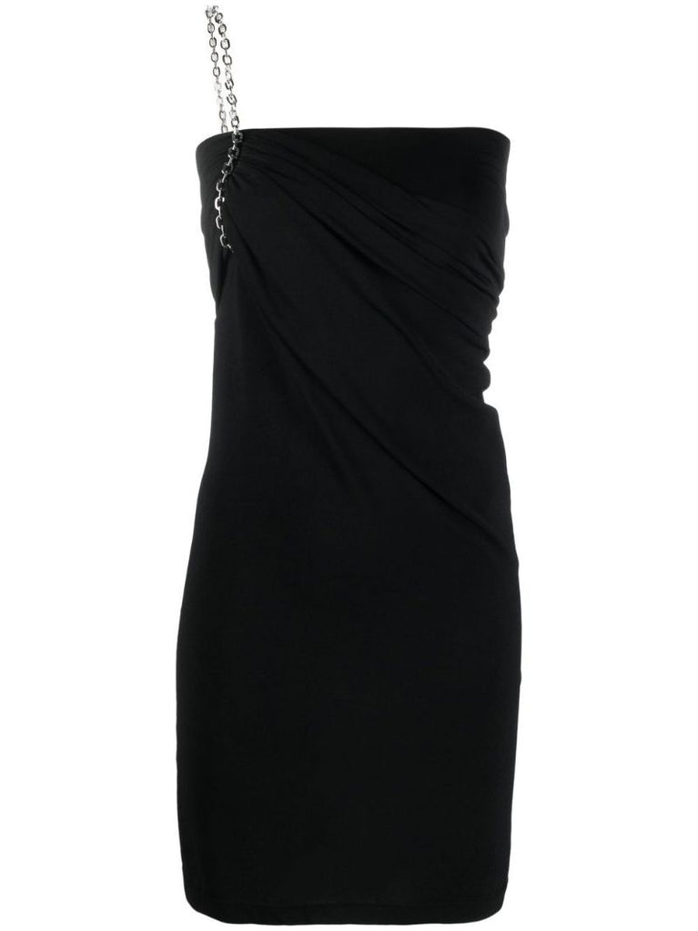 Black G Link Mini Dress