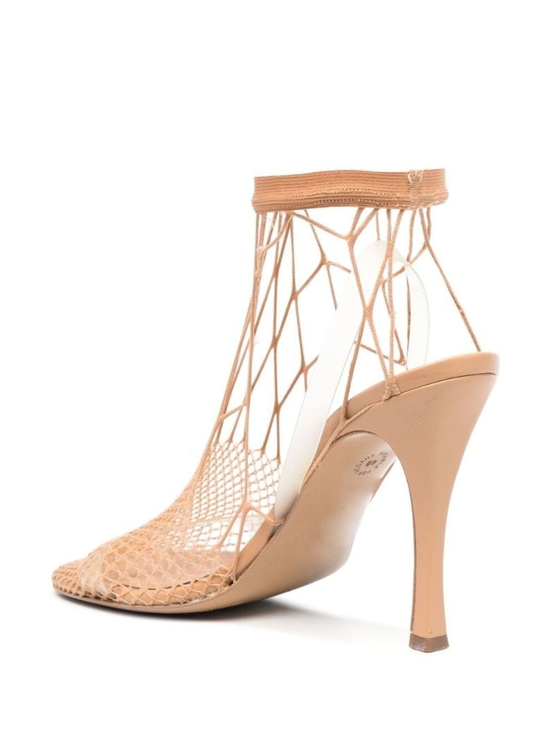 Neutral 100 Fishnet Sandals