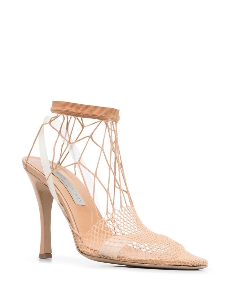 Neutral 100 Fishnet Sandals