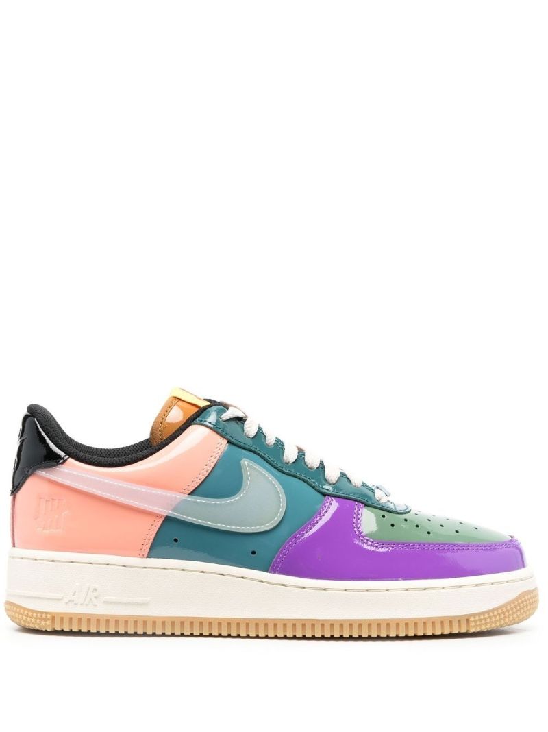 X Undefeated Blue Air Force 1 Low Sneakers