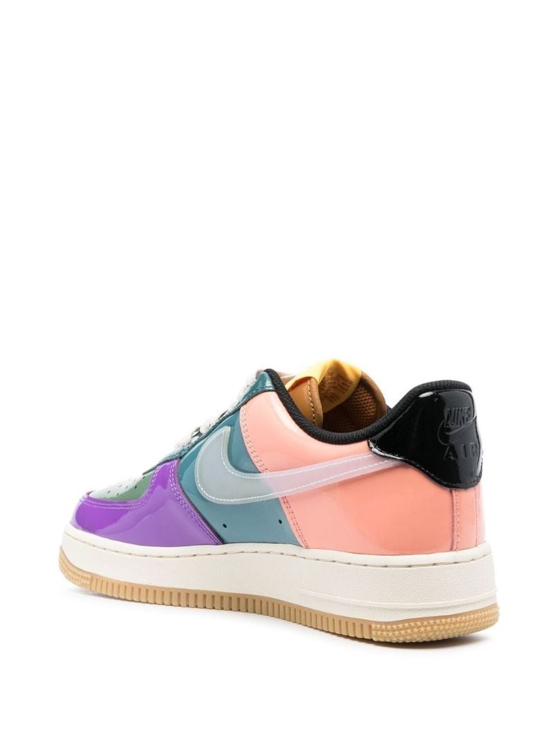X Undefeated Blue Air Force 1 Low Sneakers