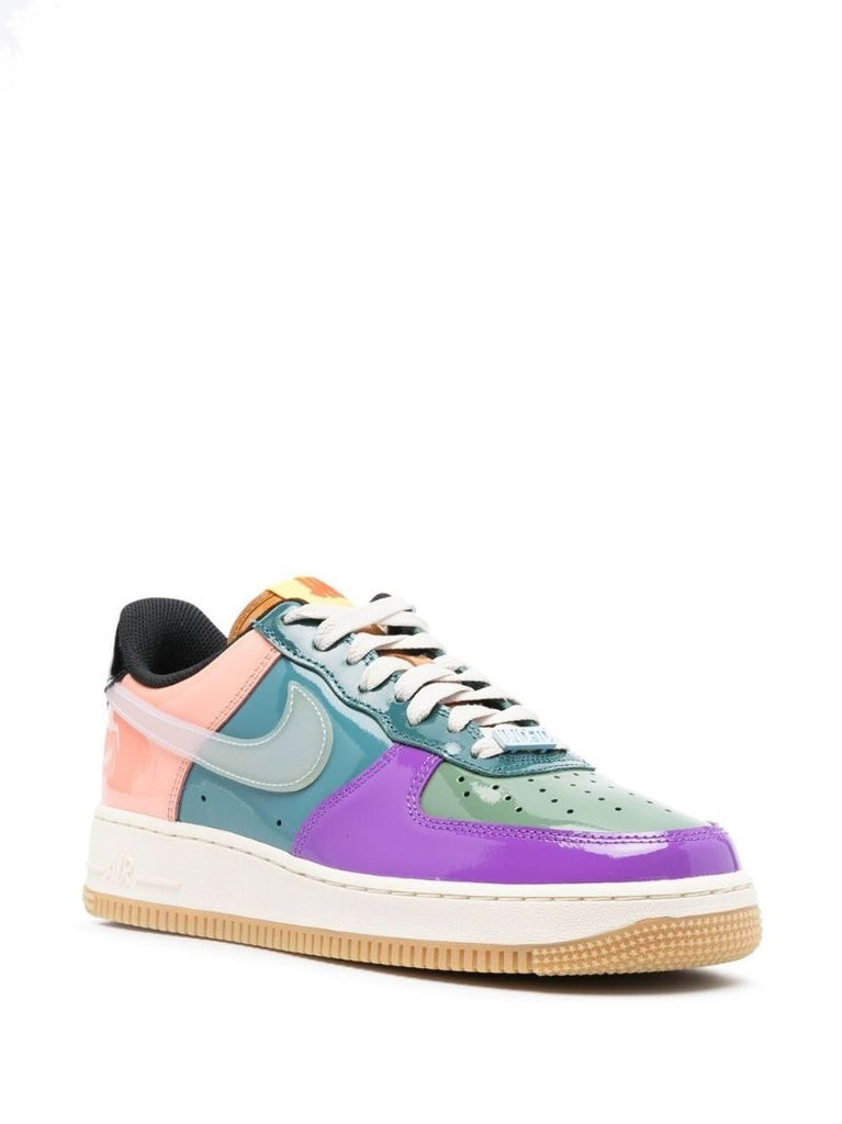 X Undefeated Blue Air Force 1 Low Sneakers