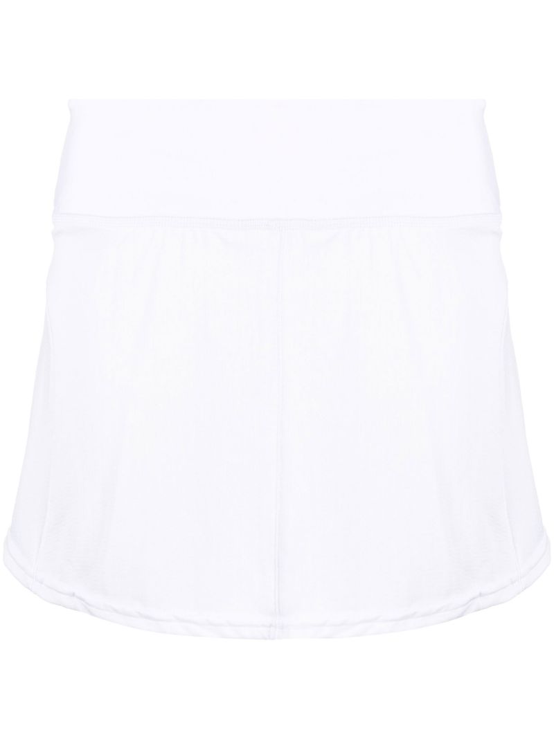 White Tennis Match Skirt