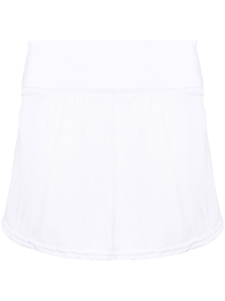 White Tennis Match Skirt