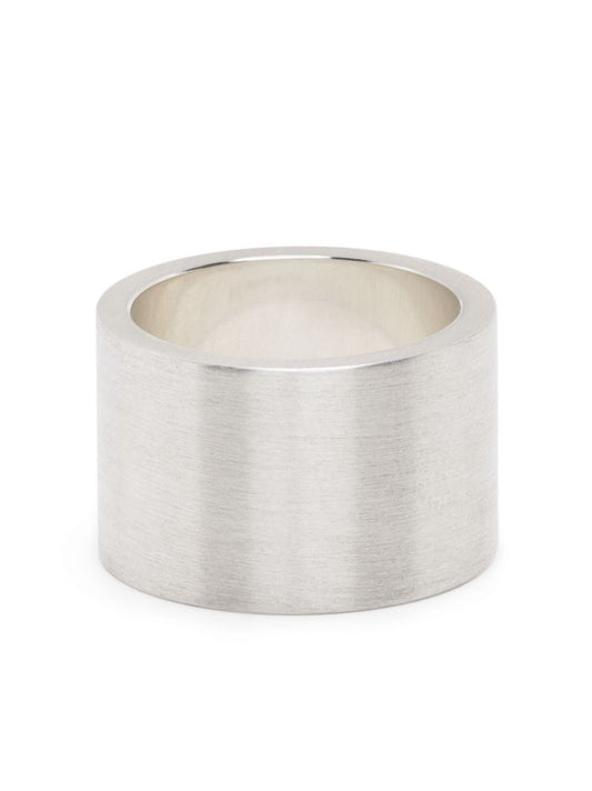 Sterling Silver La 17g Brushed Ribbon Ring