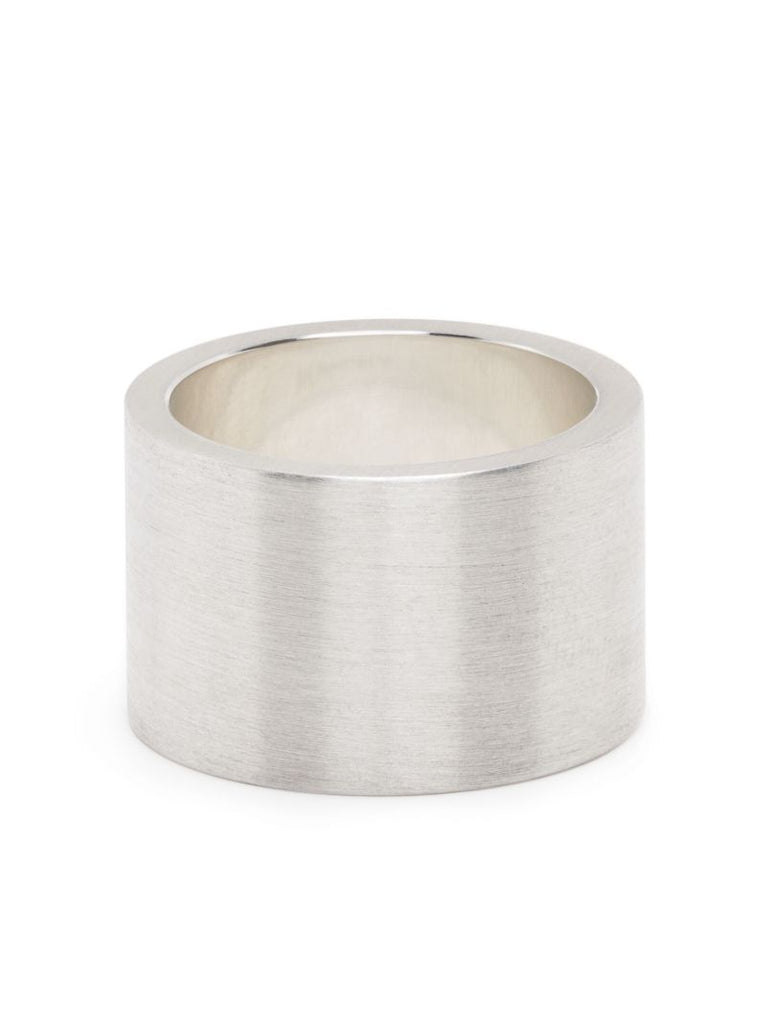 Sterling Silver La 17g Brushed Ribbon Ring