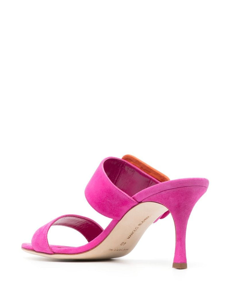 Pink Gable 70 Suede Sandals