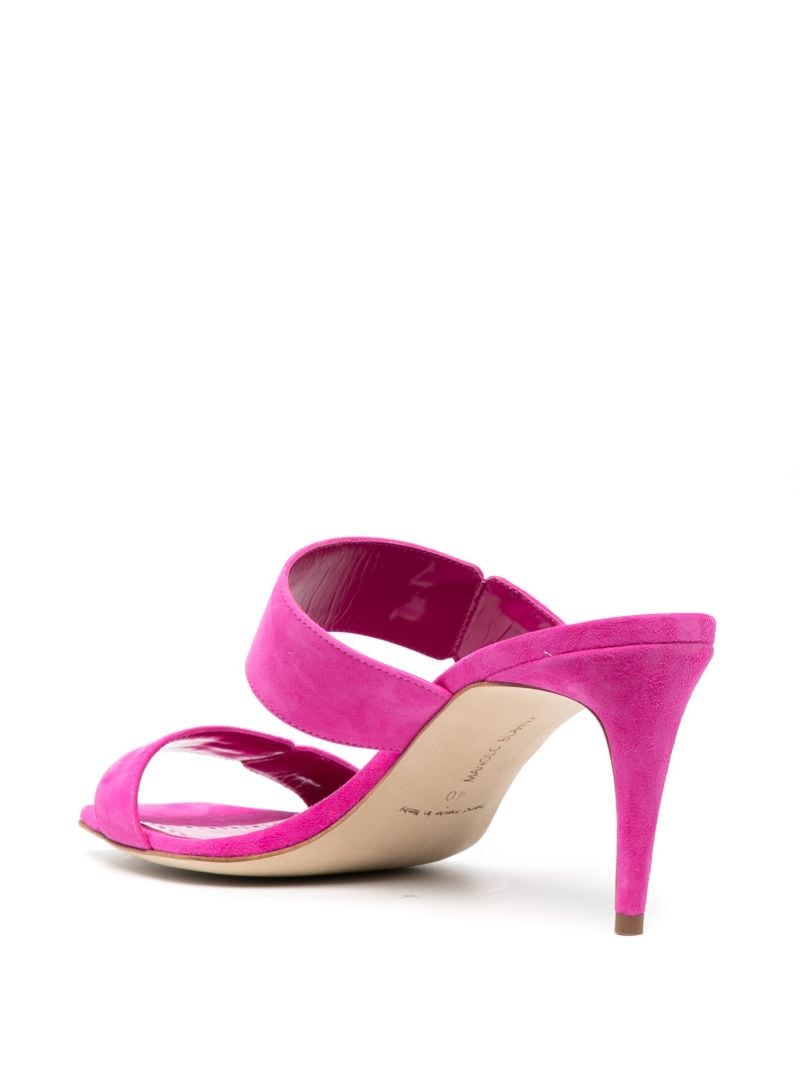 Pink Nebre 70 Double Strap Sandals