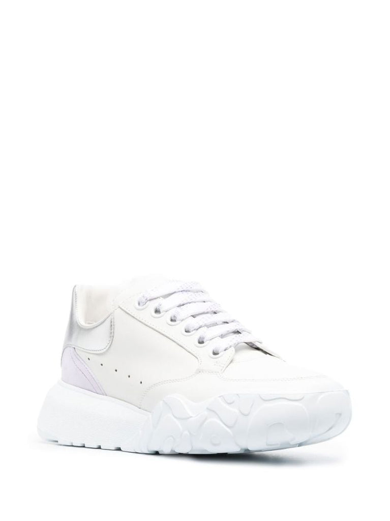 White Court Lace-up Sneakers