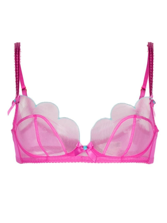 Pink Lorna Plunge Underwired Bra