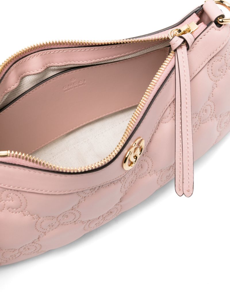 Pink Gg MatelassÃ_x0083_Â© Shoulder Bag