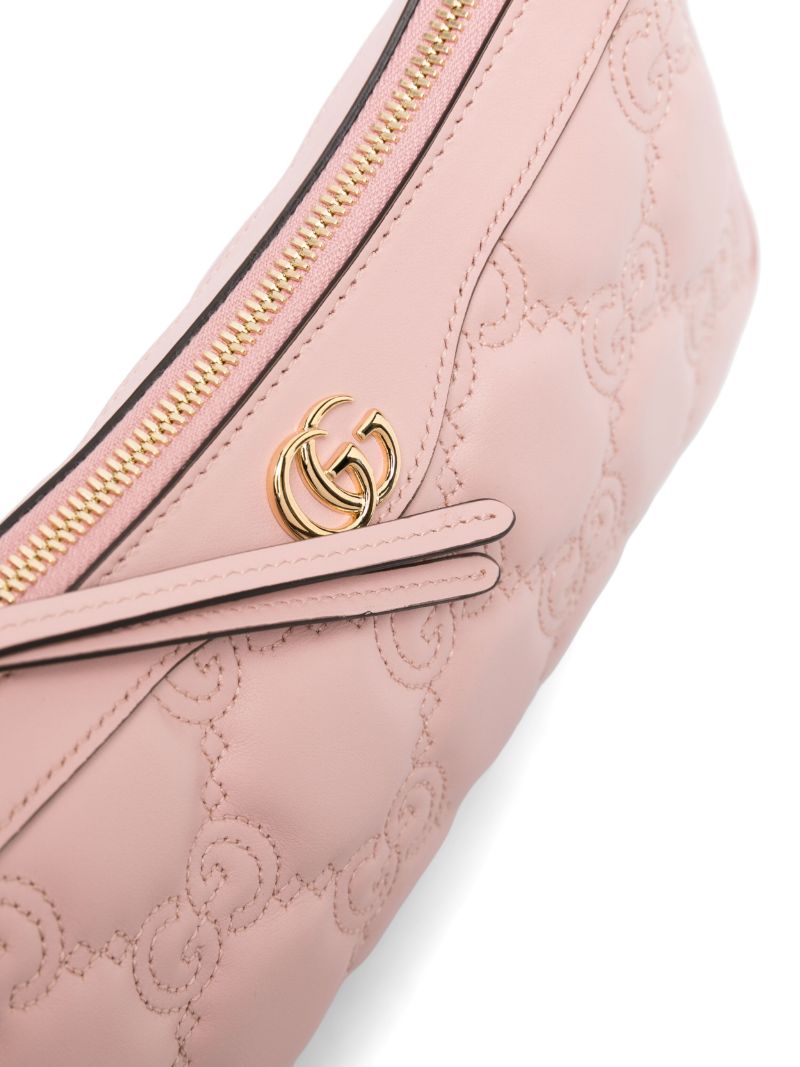 Pink Gg MatelassÃ_x0083_Â© Shoulder Bag