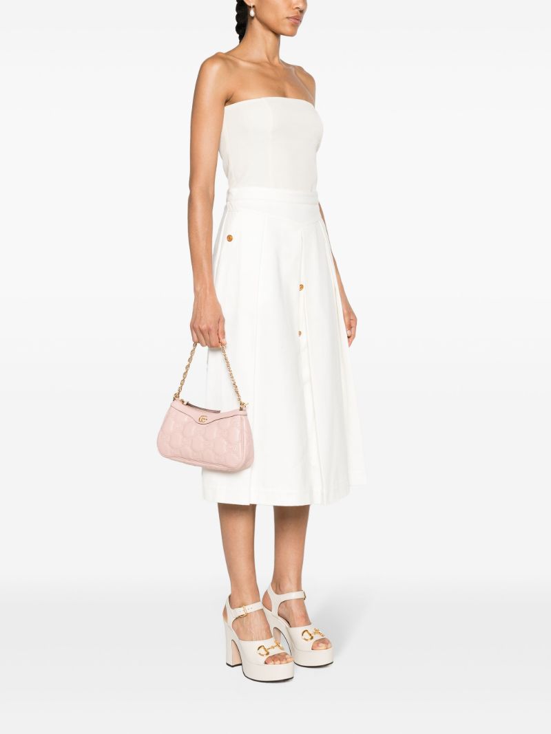 Pink Gg MatelassÃ_x0083_Â© Shoulder Bag