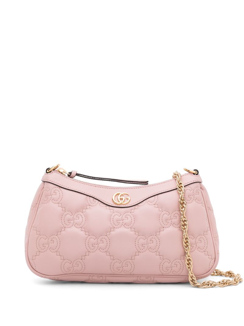 Pink Gg MatelassÃ_x0083_Â© Shoulder Bag