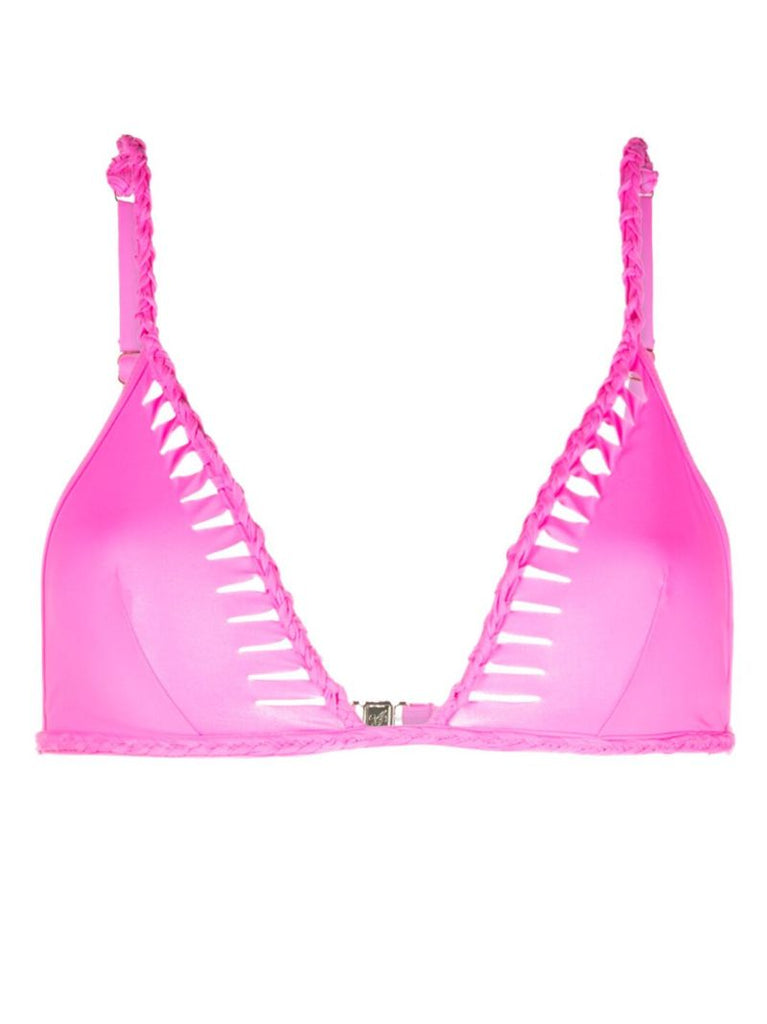 Pink Sofi Braided Bikini Top