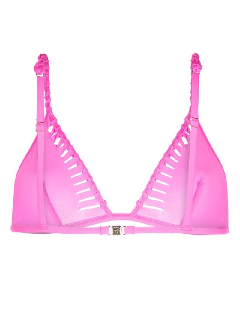 Pink Sofi Braided Bikini Top