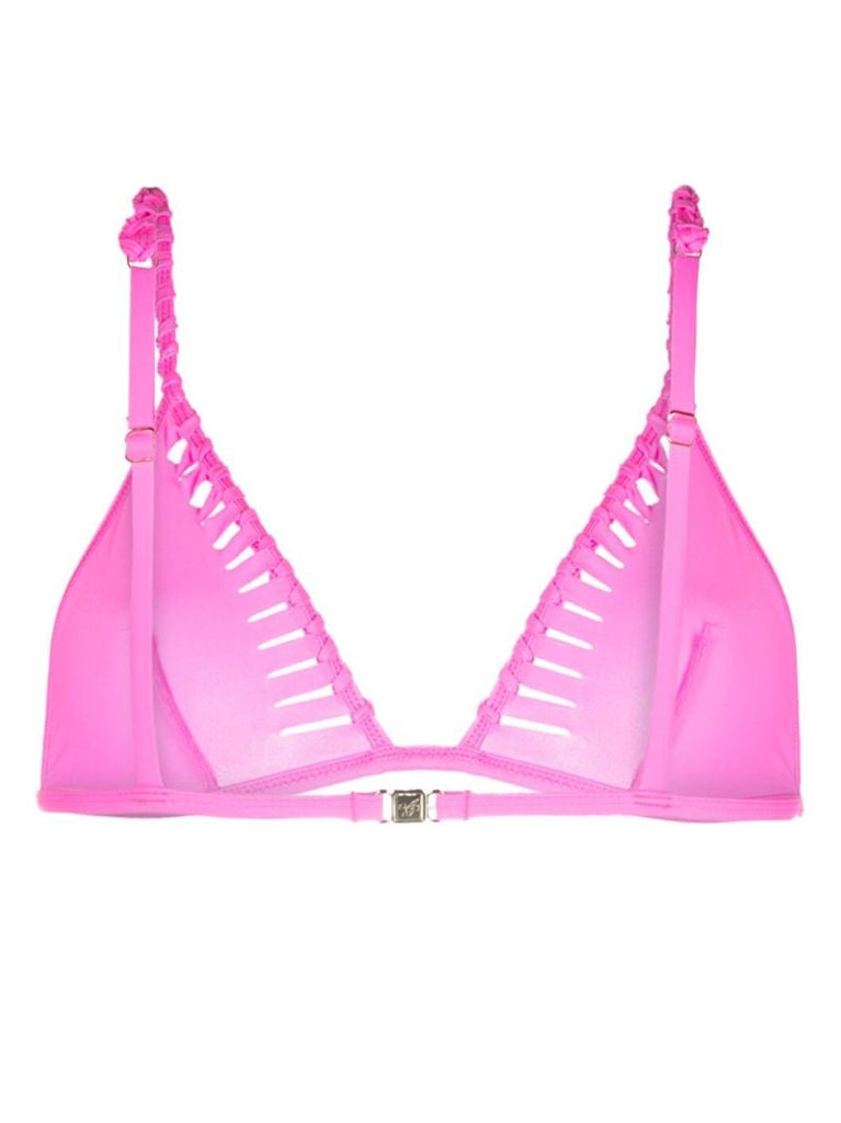 Pink Sofi Braided Bikini Top