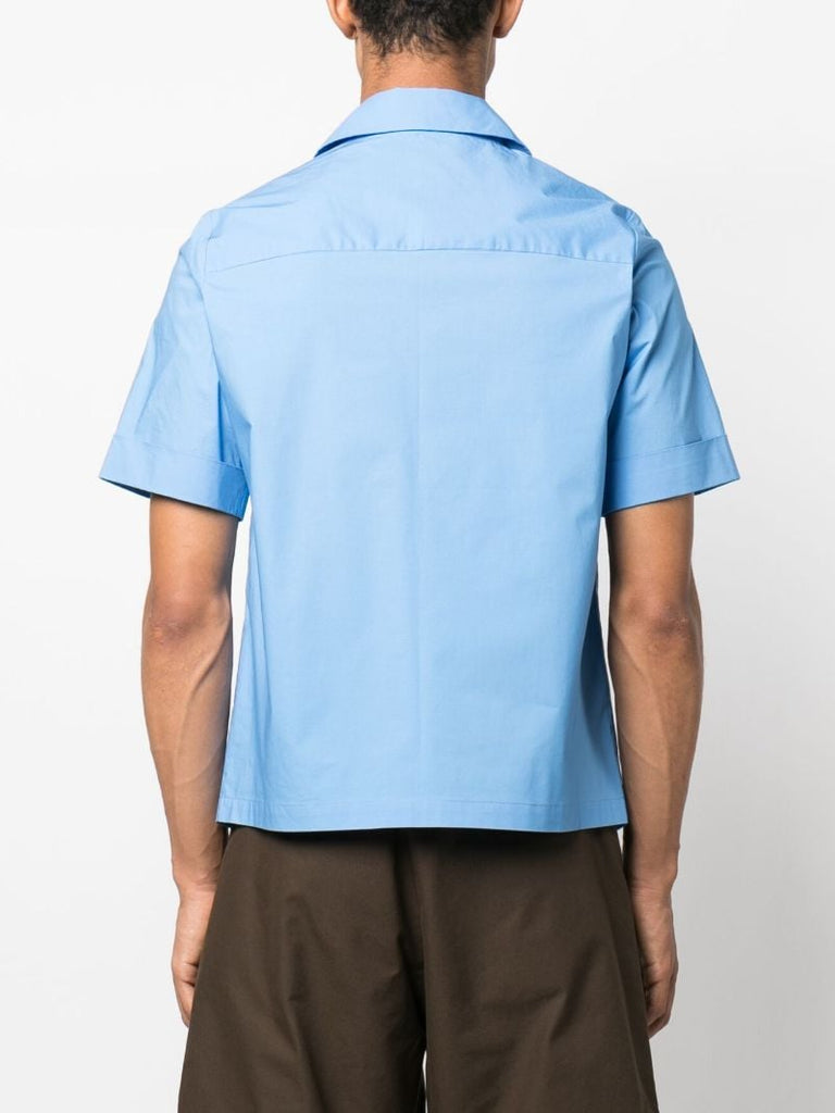 Blue Safari Short Sleeve Shirt