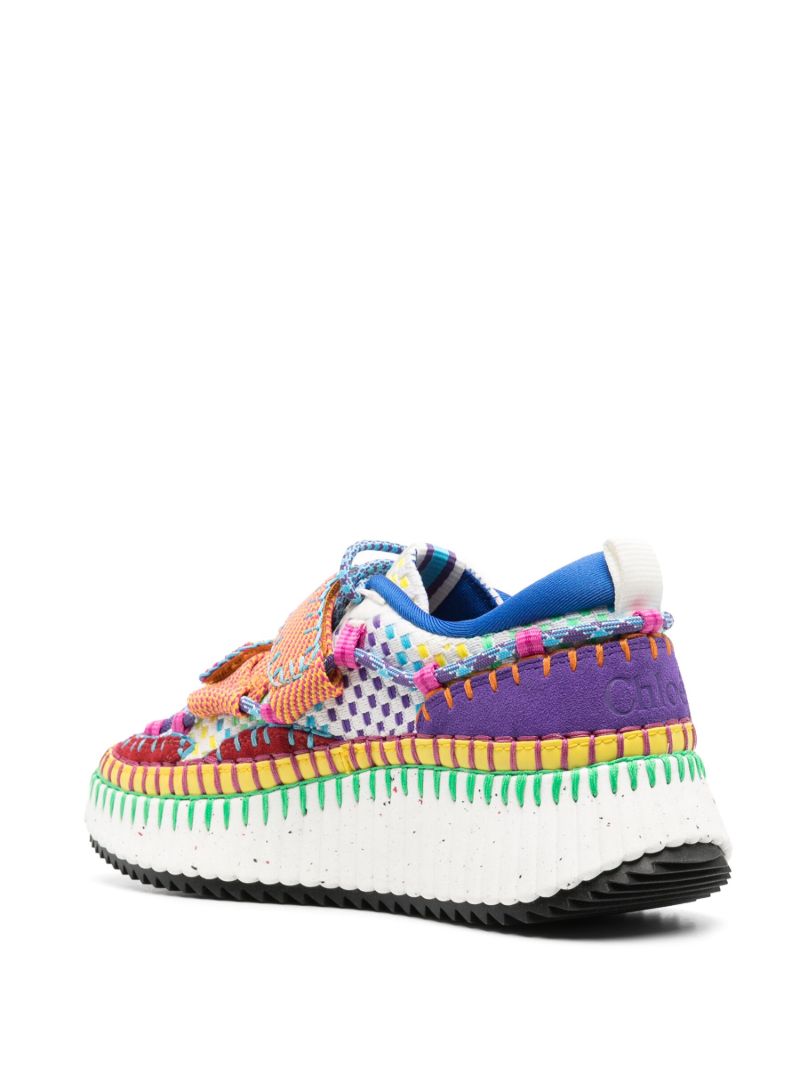 Multicolour Nama Patchwork Sneakers